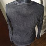 Sundry gray metallic splatter long sleeve 1/S top Photo 1