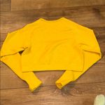 Alphalete Alphlete Revival Bright Yellow Long Sleeve Crop Top Size M Photo 1