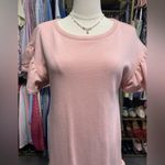 Loft  Pink Short Sleeves Dress. Photo 3