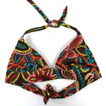 Victoria's Secret Victorias Secret Womens L Halter Bikini Swim Top Floral Beachy Summer Festival Photo 1