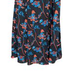 Thakoon Collective Black Daisy Printed Dress size2 Shoulder Detail Sleeveless Size 2 Photo 4