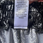 Joe B Medium boho pants black white pants stretchy drawstring lightweight comfortable Photo 12