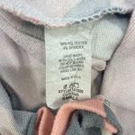 Bombom Sleeveless Cowprint Top Size Small pink gray white crewneck ultra soft Photo 4