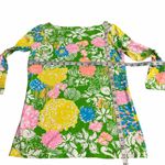 Lilly Pulitzer  Julie Top in Hibiscus Stroll Size XS Photo 4