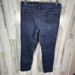 Eileen Fisher  Dark Wash Straight Leg Jeans – Size 12 – MSRP $188 Photo 1