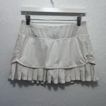 Athleta Women’s White Pleated Skirt Size Small Photo 0
