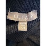 Lilla P Women's Turtleneck Sweater Gray Size S Modal/Silk Photo 4