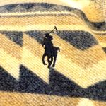 Polo Ralph Lauren Patchwork Fleece Sweatshirt Hoodie Size S Tan Photo 3