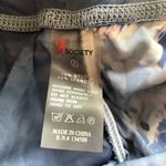 Navy Blue and White Tie Dye Spots Bra and Legging Set Size S Photo 12