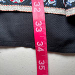 J. Jill Paisley‎ Sleeveless Tunic Top Lined 2X Black Print Lightweight Layered Size XXL Photo 6