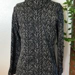 Marc New York  Performance Women's Full Zip Fleece White black Sweatshirt Photo 4