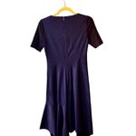 Elie Tahari #121  knit navy career dress Photo 4