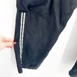 Johnny Was  Womens Gorpcore Striped Straight Leg Pull On Cargo Pants Size M Black Photo 6