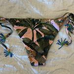 Farm Rio  Banana Leaves Side Tie Bikini Bottoms Photo 4