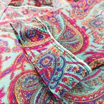 Vintage Paisley Motif Nightshirt | Size M Blue Size M Photo 12