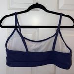 Scoop Neck Bathing Suit Top Blue Size L Photo 1