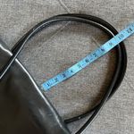 BUXTON Black Leather Shoulder Tote Bag Laptop Computer‎ Travel Bag Large Case Photo 14