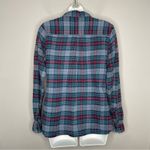 Woolrich  Plaid Flannel Shirt Womens Small Gorpcore Winter Warm Cozy Cotton Ranch Photo 4