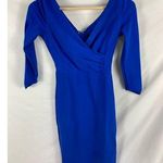 Teri Jon Rickie Freeman Royal Blue Dress Size 0 Photo 0
