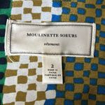 Moulinette Soeurs Anthropologie 100% Silk Rqinforest Morning Shirt Dress Size 2 Photo 7