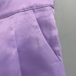 TCEC  New Purple Lavender Spring Shorts Size Large Chiffon Overlay Photo 1