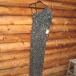 Mac Duggal NWT  One Shoulder Jeweled Puff Sleeve Dress Photo 5