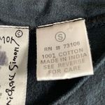 Vintage 90s Michael Simon Lite Cardigan Black Long Sleeve Colorful Butterfly Photo 6