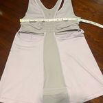 Lululemon  Tank Top Size 6 Purple Gray Tone It Racerback Shelf Bra Yoga Running Photo 5
