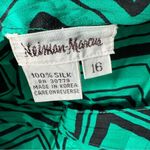 Neiman Marcus Vintage  silk blouse and skirt set size 16 Photo 2