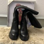 Urban Outfitters  long black boots size 9 Photo 2