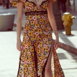 For Love & Lemons Sylvia Maxi Dress NWT Sz. XXS Photo 0