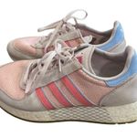 Adidas Marathon Tech Orchid tint Pastel Pink Running Shoes Size 7.5 Photo 0