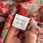 Roller Rabbit  Pink Floral Three Quarter Sleeve Tunic Photo 6