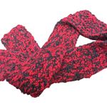 handmade black and red scarf Photo 0