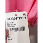 CeCe Women’s Pink Begonia V-Neck Short Sleeve Top Size XL Lightweight Casual NWT Photo 5