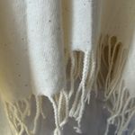 Jessica McClintock  Cream/Gold glitter sparkle SHAWL with golden closing clasps- Photo 8