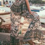 Spell & the Gypsy Collective Amethyst Palazzo Pants in Nightfall Size M NWT Black Size M Photo 3