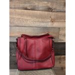 Montana West Select Vegan PU Leather Purse Bag Red w/ Gold Hardware Lightly Used Photo 1