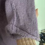 Soft Surroundings Telluride Shawl Cardigan Lilac Purple Mohair blend size S Photo 6