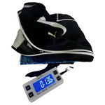 Puma Vintage Y2K  Active Gold Logo Navy White Track Jacket Size Medium Athleisure Photo 8