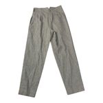 Coach  size 4 high waist pleated front Gray Wool Pants nwot Photo 1