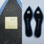 Rothy's Rothy’s The Point Flat Tangerine Tripe Stitch Blue Orange Woven Ballet Retired 5 Photo 14