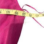 Maison Tara Seersucker sleeveless bright pink maxi dress size 8 Photo 5