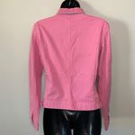 Ralph Lauren  Pink Trucker Jacket Size Small Polo Vintage Photo 4