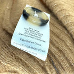 Everlane The Cozy Stretch Duster Cardigan Caramel Camel Tan Size XXS **Flawed Photo 15