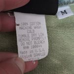 Vintage Produce Company 90s Green Mineral Wash Zip Jacket S Boho Artsy Grunge Size M Photo 6