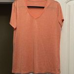 Bcg  Short Sleeve Top Shirt Short Sleeves Stretch Orange  XL Activewear Photo 0