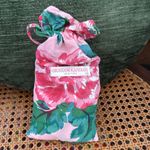 Graham Kandiah Pink Floral Beaded Hem Pashmina Shawl Scarf Wrap Photo 3