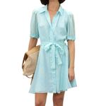 Derek Lam 10 Crosby x RTR Floral Mini Dress in Blue, Size IT 40/US 4 Photo 1