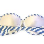 Victoria's Secret Victoria’s Secret Striped Padded Frilly Bandeau Bikini Top Photo 36